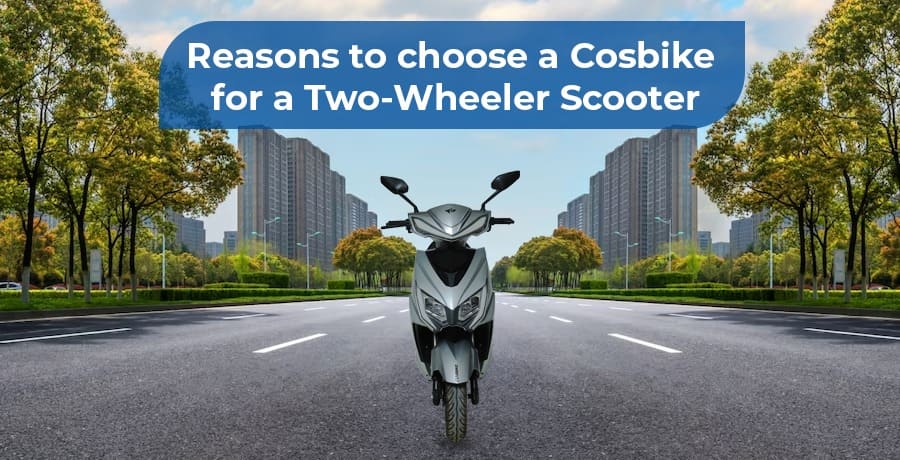 Cosbike For A Two-Wheeler Scooter